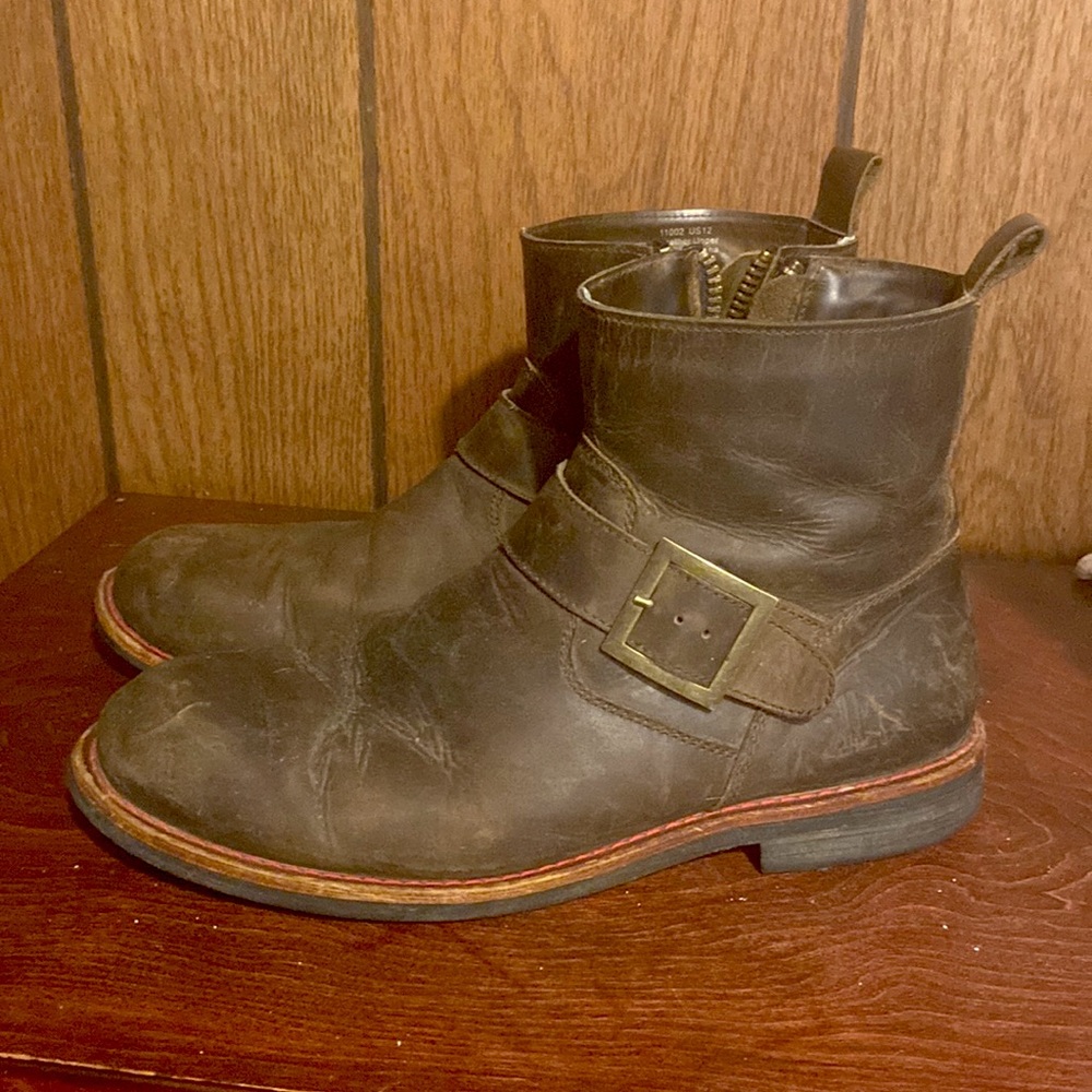 Brown Leather Boots